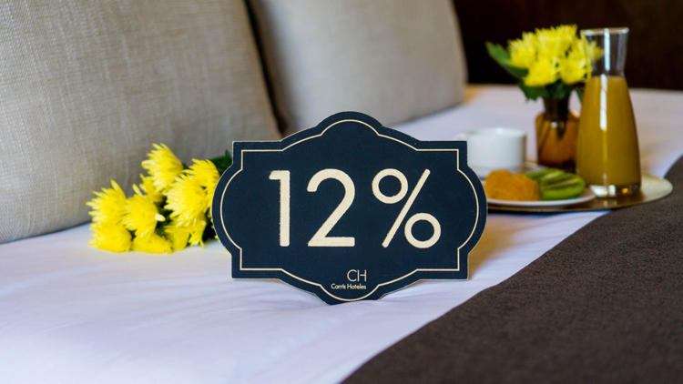 Enjoy a 12% discount on your booking