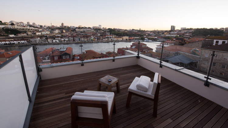 Carrís Room vistas com terraço